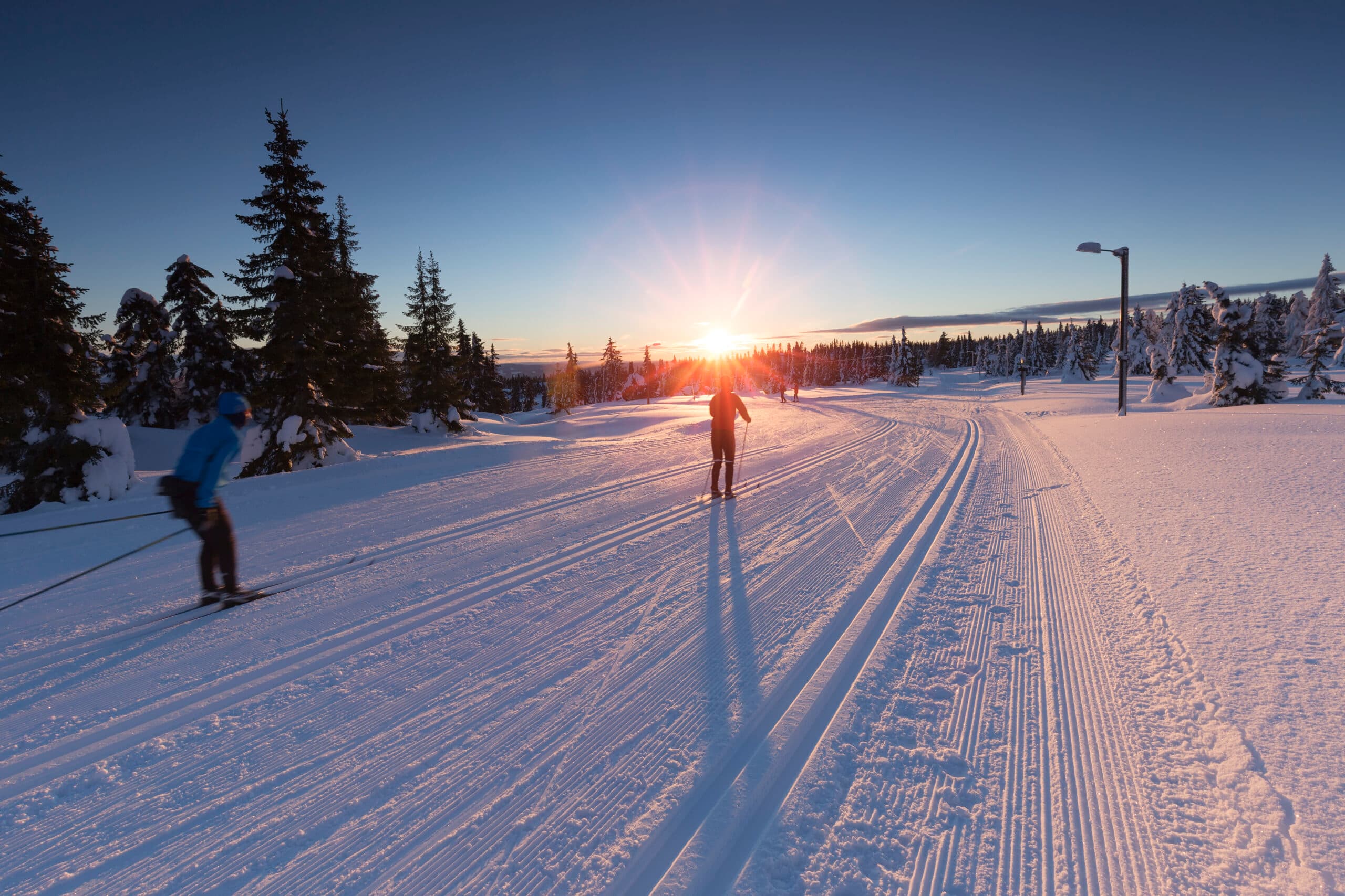 Längdskidåkning från Sjusjoen till Lillehammer. PFAS i skidvalla.