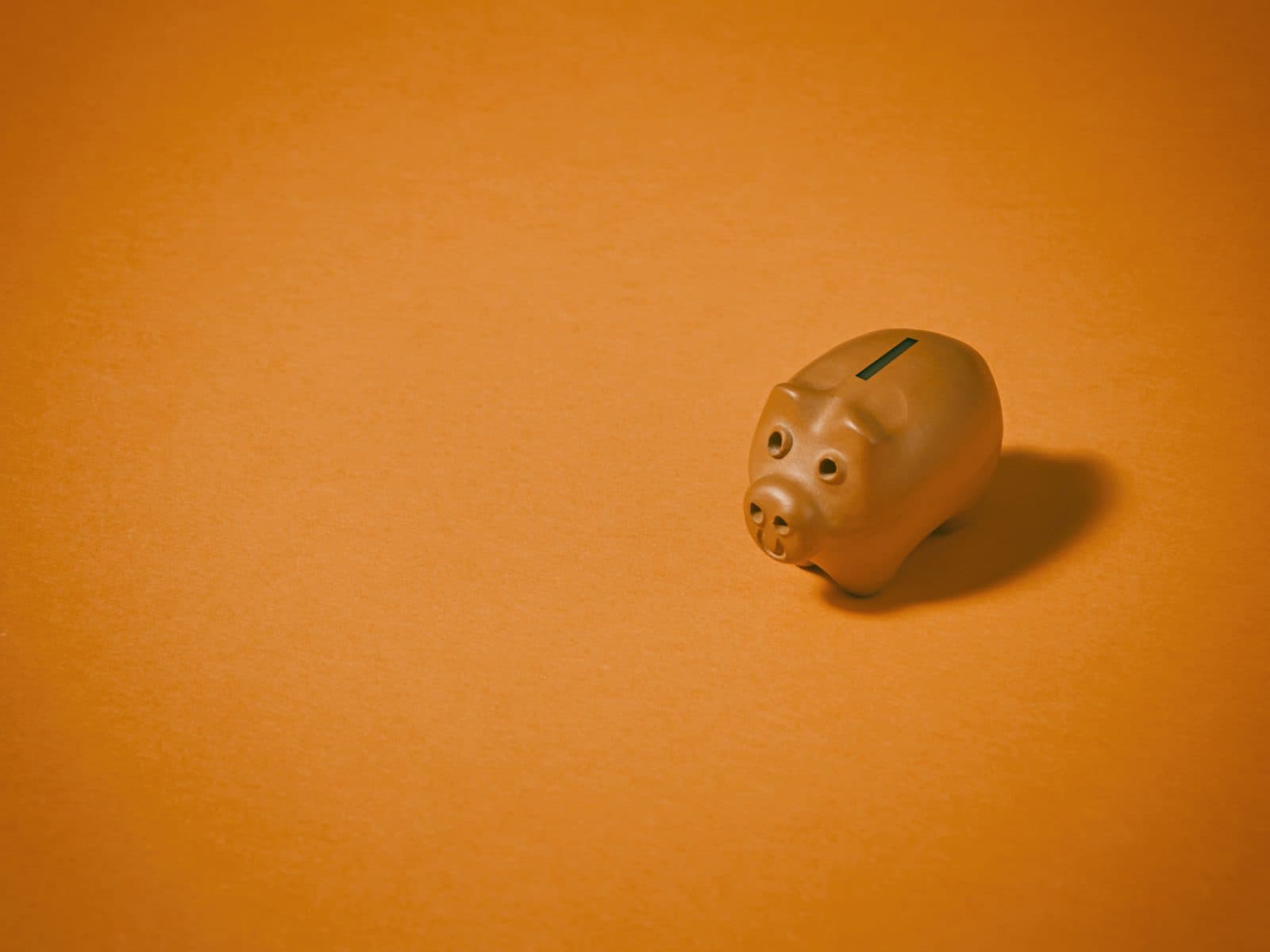 Spargris, bank, orange, gris, spara