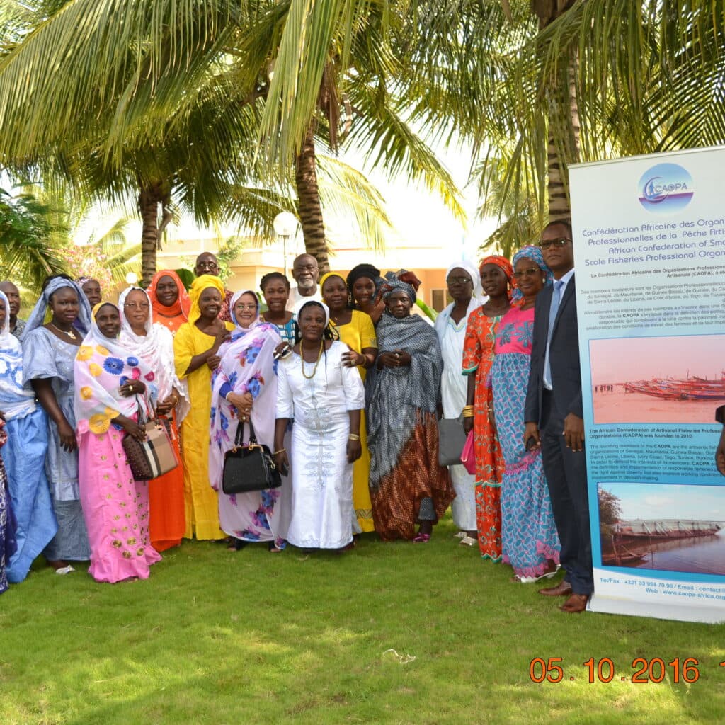 CAOPA, Senegal, Samarbetsorganisation, Fiske, Fiskare, Småskaligt