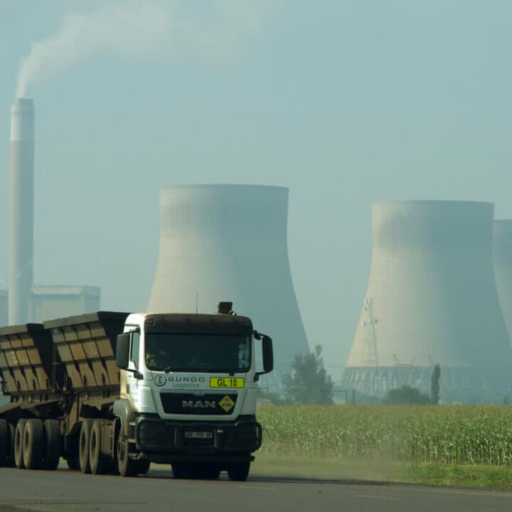 Highveld, Sydafrika, Kol, Energi, Fossila bränslen, Lastbil, Kolkraft, Kolkraftverk, Industri, ...