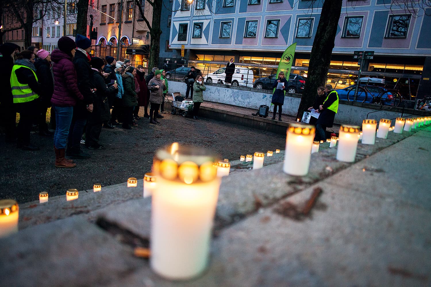 Benjamin Ramos,Ljusmanifestation,Medborgarplatsen,Miljöförsvarare