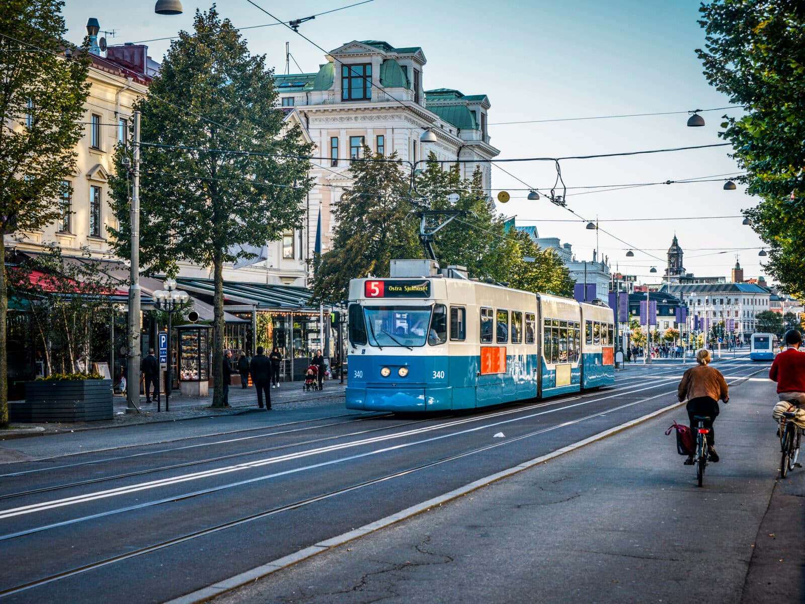 Street In Gothenburg City Center