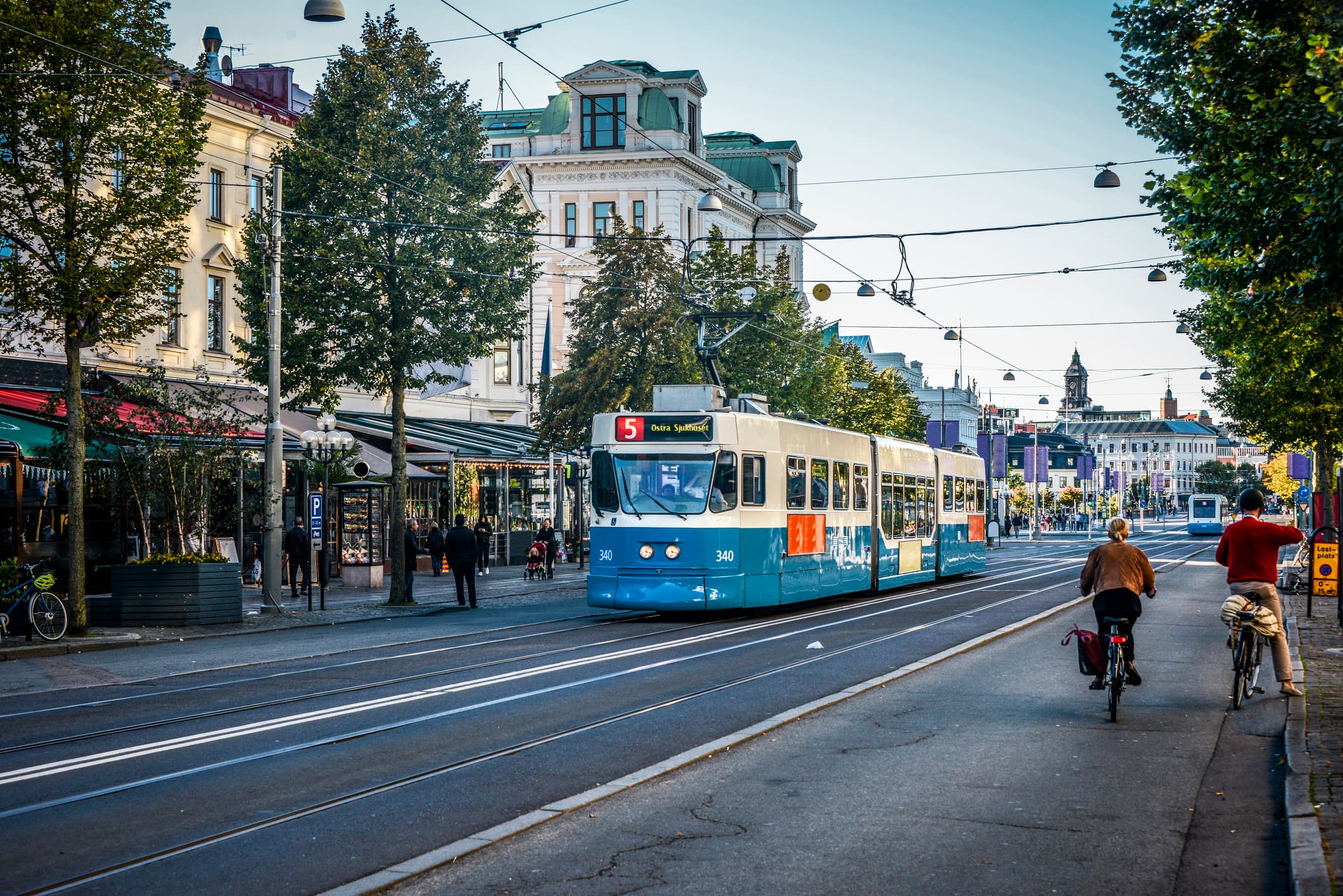 Street In Gothenburg City Center