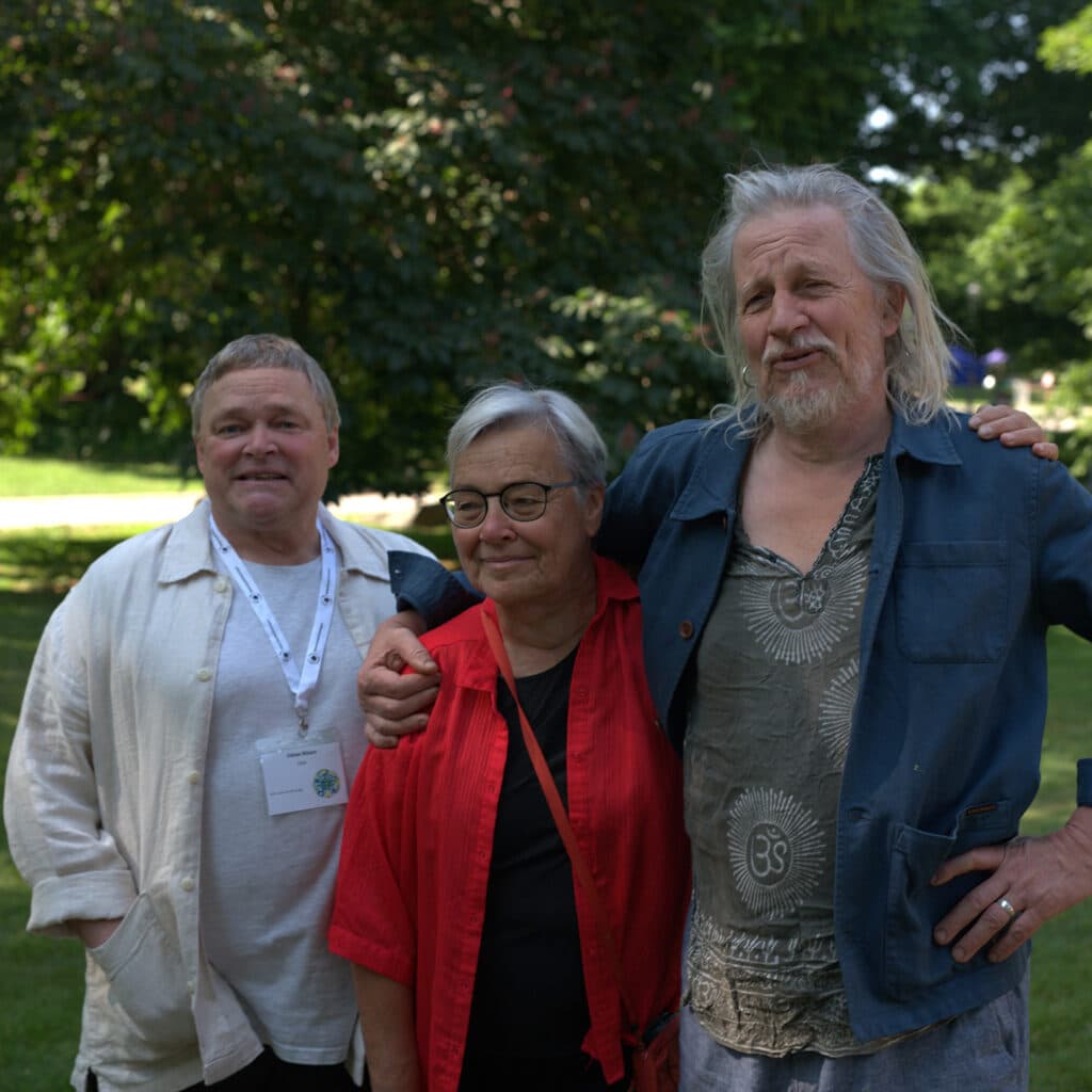 hedersmedlemmar 2023; Johan Nitare, Lena Israelsson, Stefan Sundström, Naturskyddsföreningen